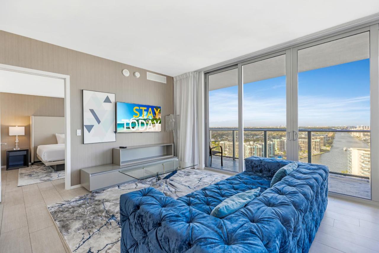 Hyde Beach House Resort - Million Apartment 2Bd 2Ba, Direct Ocean View, 1 Min From Beach, 6 Guests Hollywood Luaran gambar