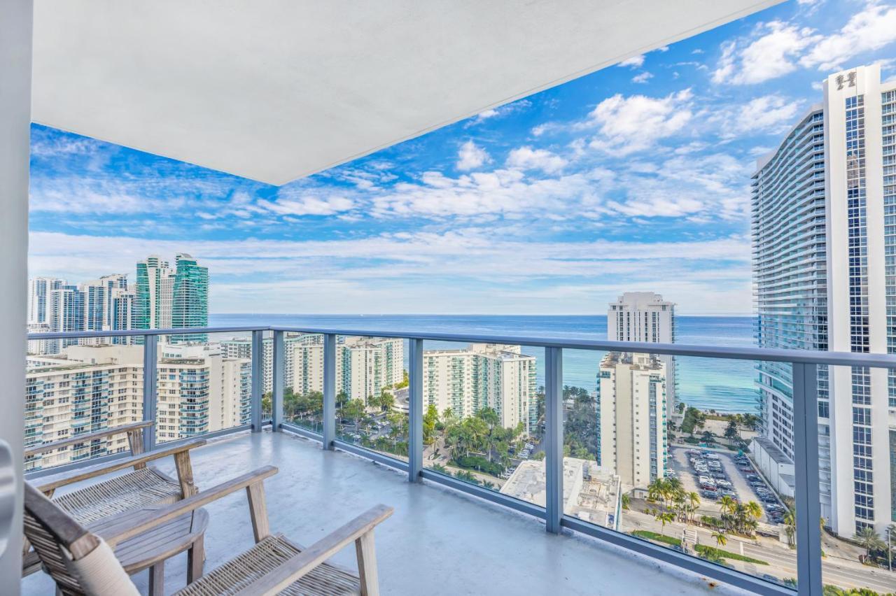 Hyde Beach House Resort - Million Apartment 2Bd 2Ba, Direct Ocean View, 1 Min From Beach, 6 Guests Hollywood Luaran gambar