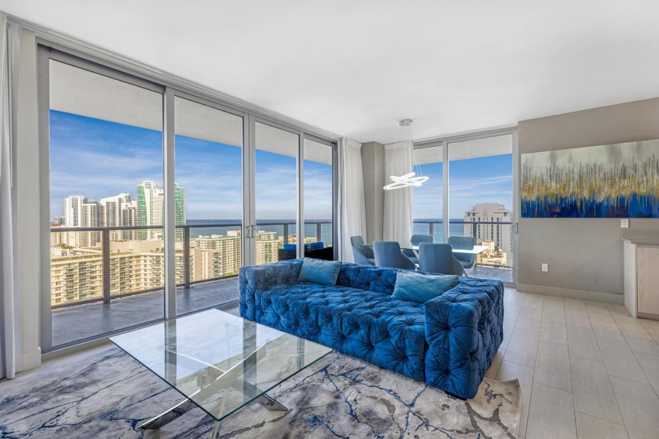 Hyde Beach House Resort - Million Apartment 2Bd 2Ba, Direct Ocean View, 1 Min From Beach, 6 Guests Hollywood Luaran gambar