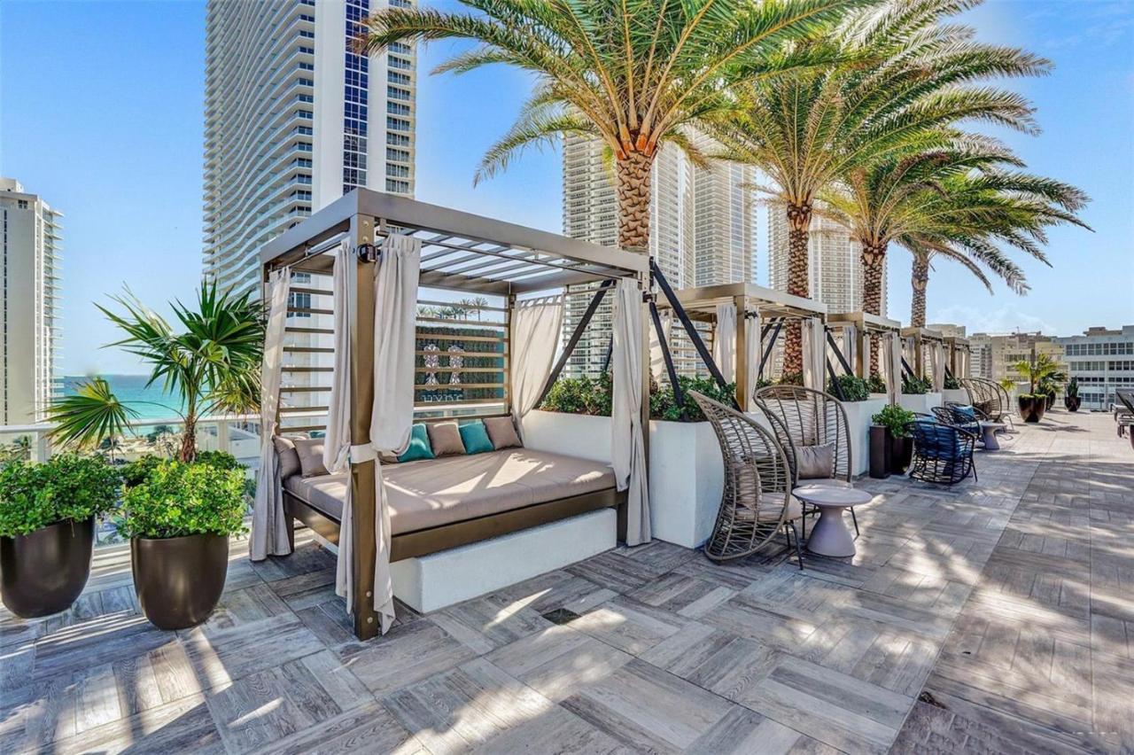 Hyde Beach House Resort - Million Apartment 2Bd 2Ba, Direct Ocean View, 1 Min From Beach, 6 Guests Hollywood Luaran gambar